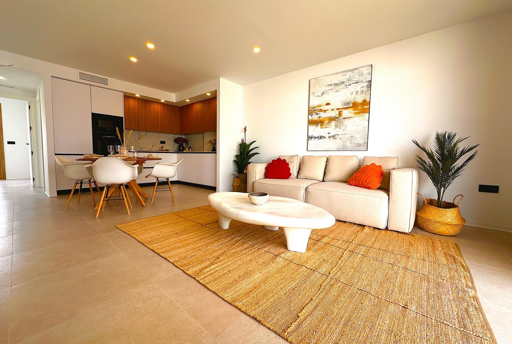 Bungalow i Pilar de la Horadada, Alicante, Spanien 3 sovrum, 85 kvm. Nr. 163013