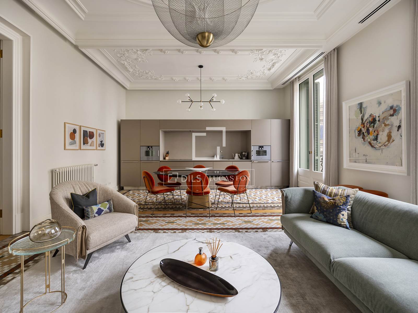 Dzīvoklis Barcelona, Spānijā 3 istabas, 170 m2 Nr. 192865