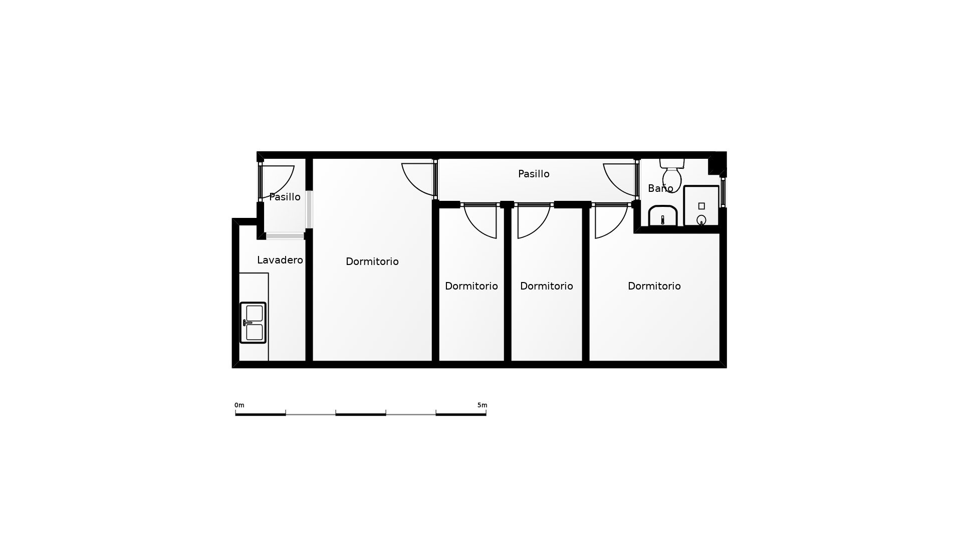 Dzīvoklis Sant Boi de Llobregat, Barcelona, Spānijā 3 istabas, 67 m2 Nr. 191598