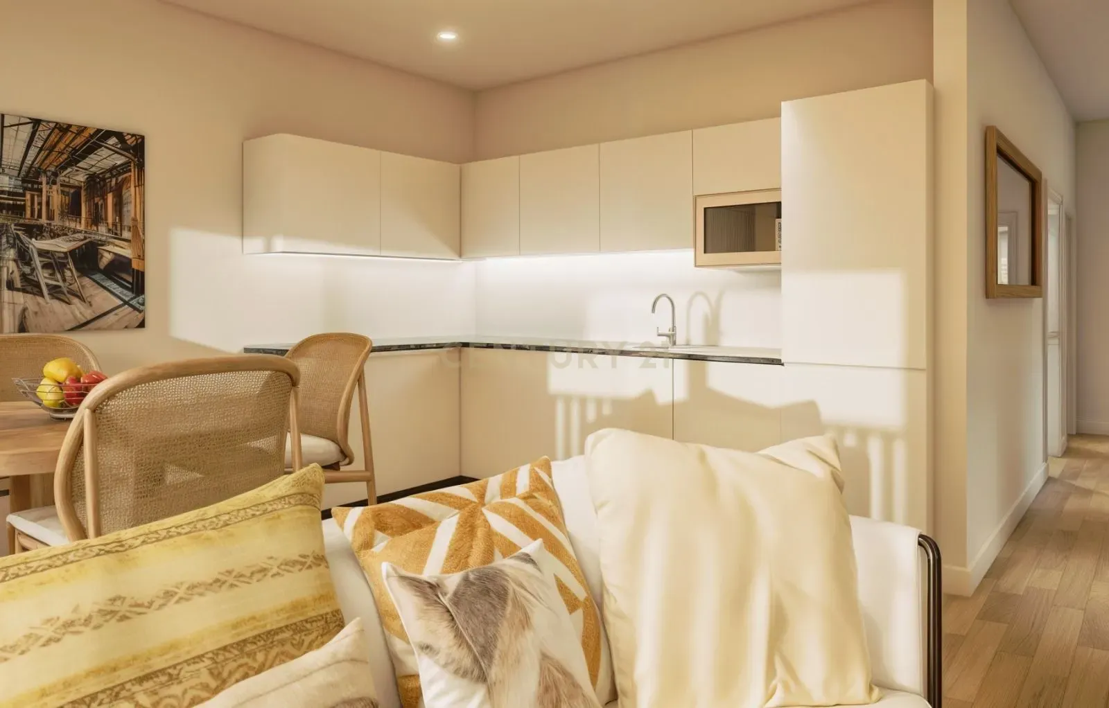 Apartament w Barcelona, Hiszpania 1 sypialnia, 50 mkw. nr 166982