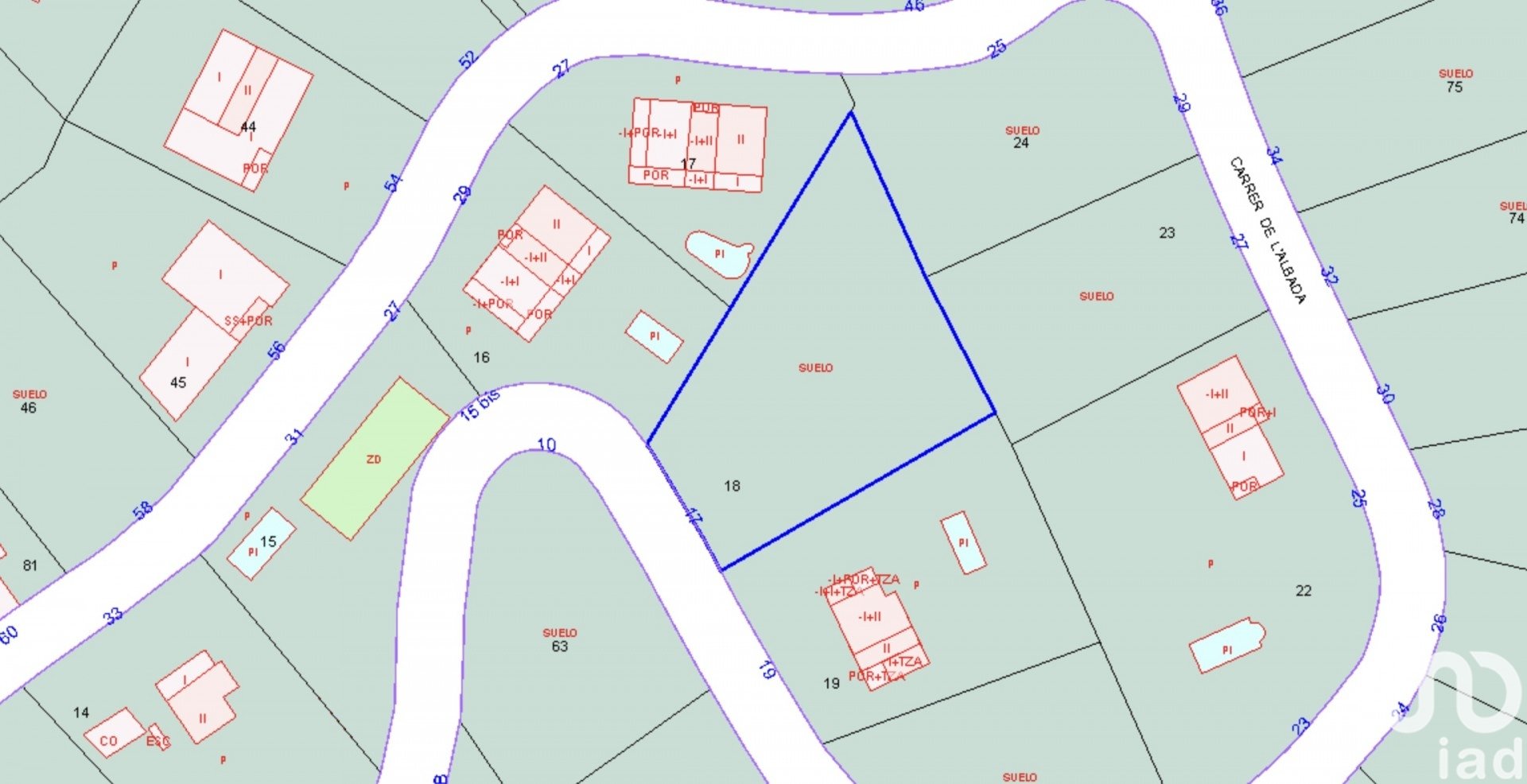 Zemes gabals Olivella, Barcelona, Spānijā 1101 m2 Nr. 186094