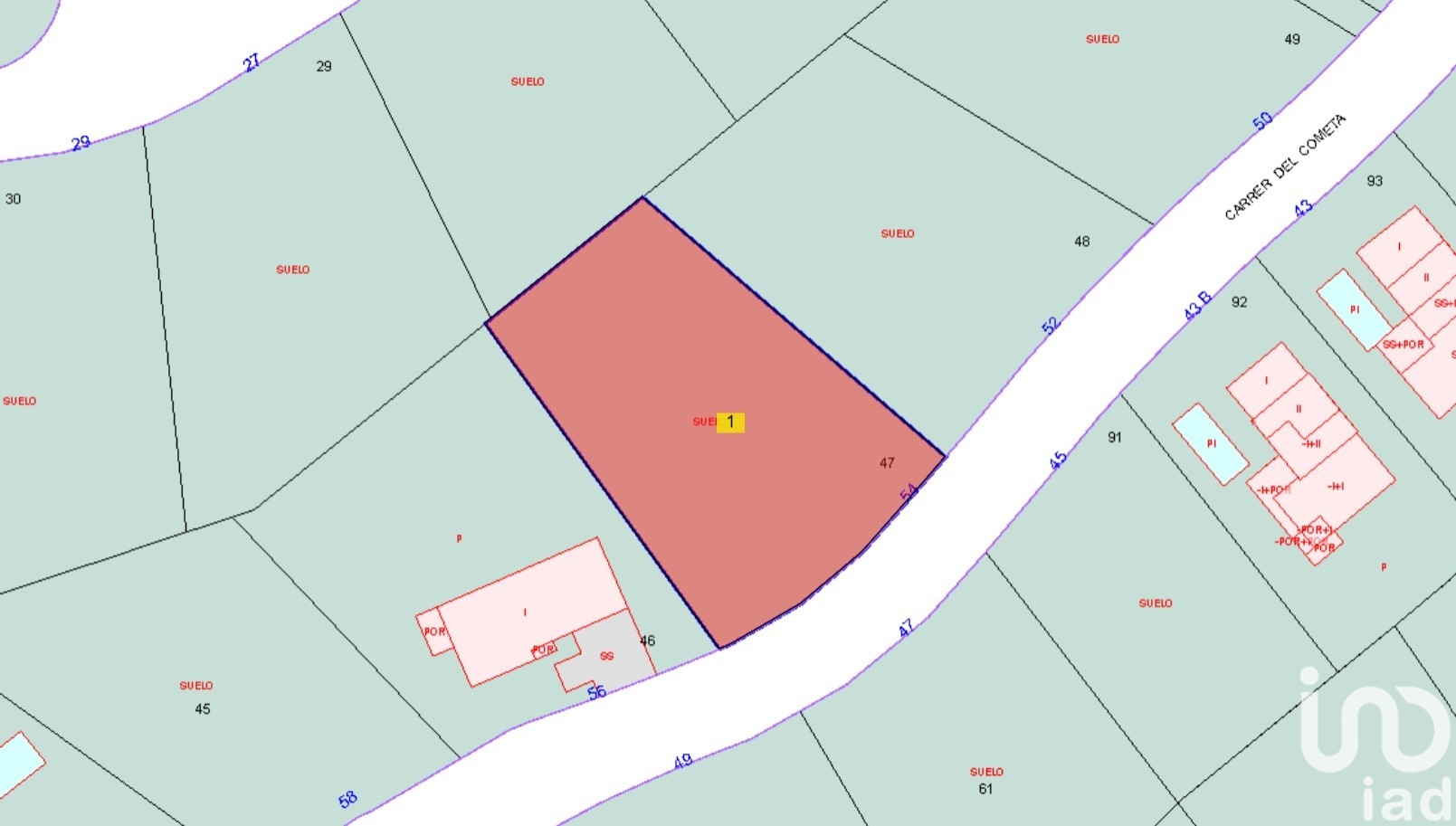 Land plot in Olivella, Barcelona, Spain 776 sq.m. No. 186093