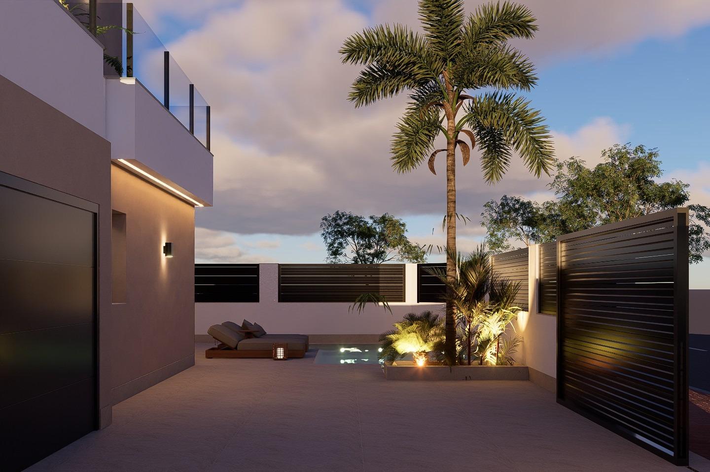 Villa a San Pedro del Pinatar, Murcia, Spagna 4 camere da letto, 210 mq. N° 181078