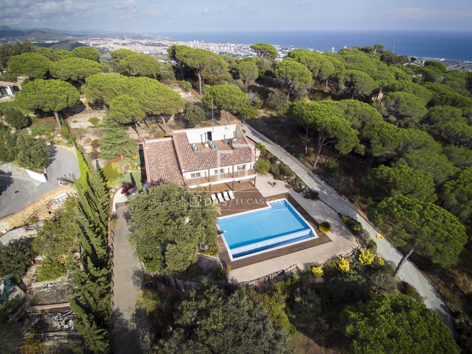 Villa i Cabrera de Mar, Barcelona, Spanien 4 sovrum, 629 kvm. Nr. 150480