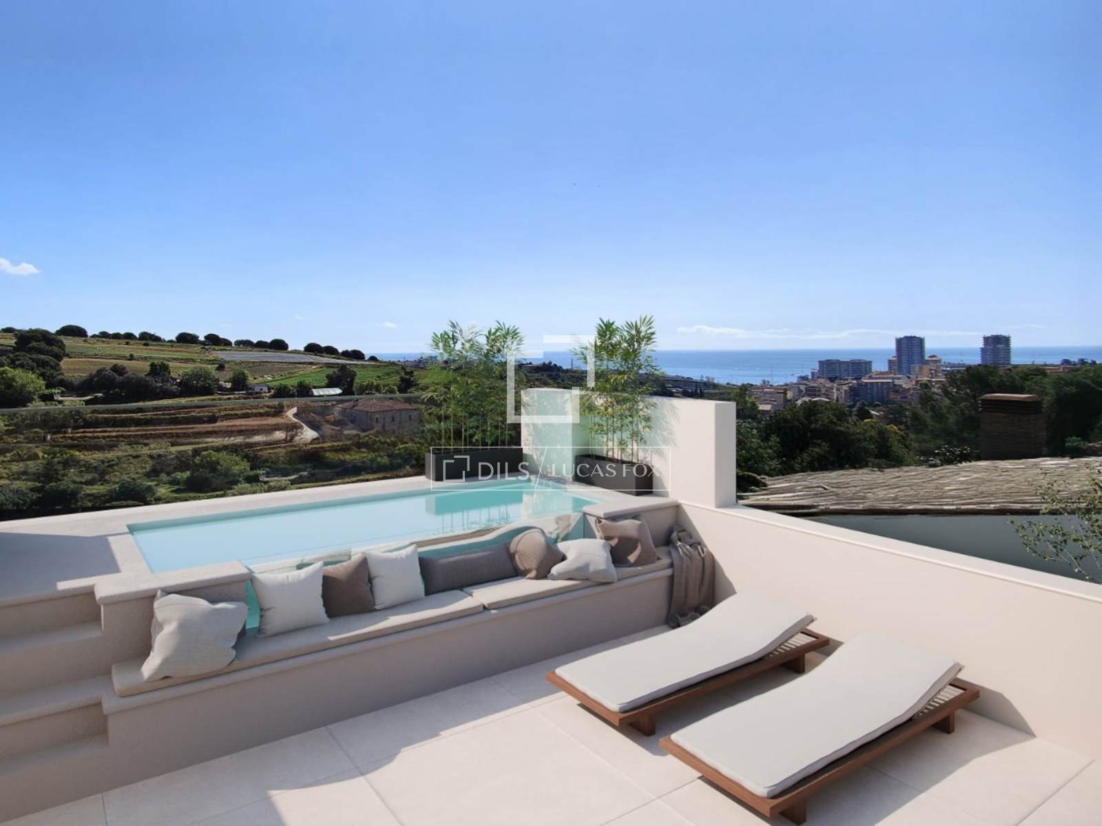 Takvåning i Tiana, Barcelona, Spanien 4 sovrum, 171 kvm. Nr. 150476