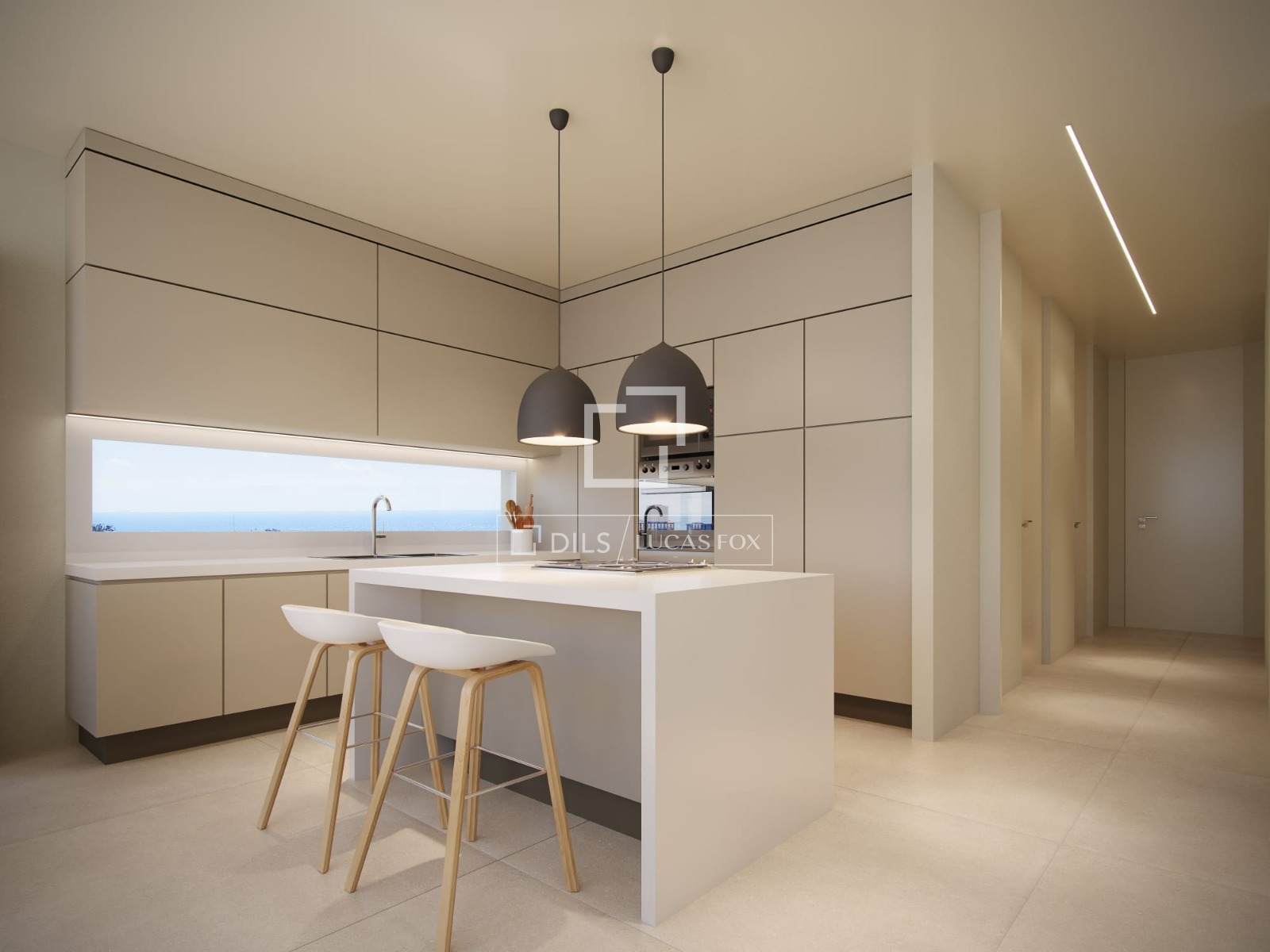 Takvåning i Tiana, Barcelona, Spanien 4 sovrum, 171 kvm. Nr. 150476