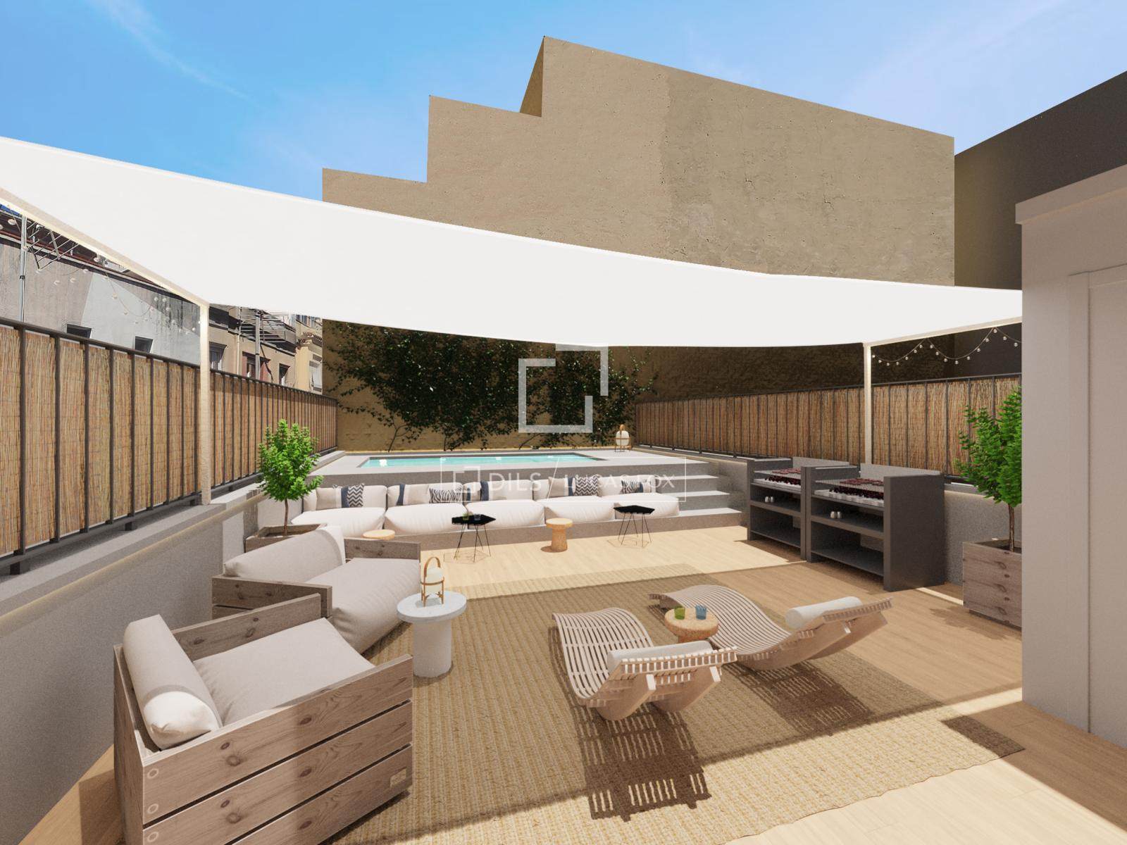 Dzīvoklis Barcelona, Spānijā 2 istabas, 80 m2 Nr. 150478