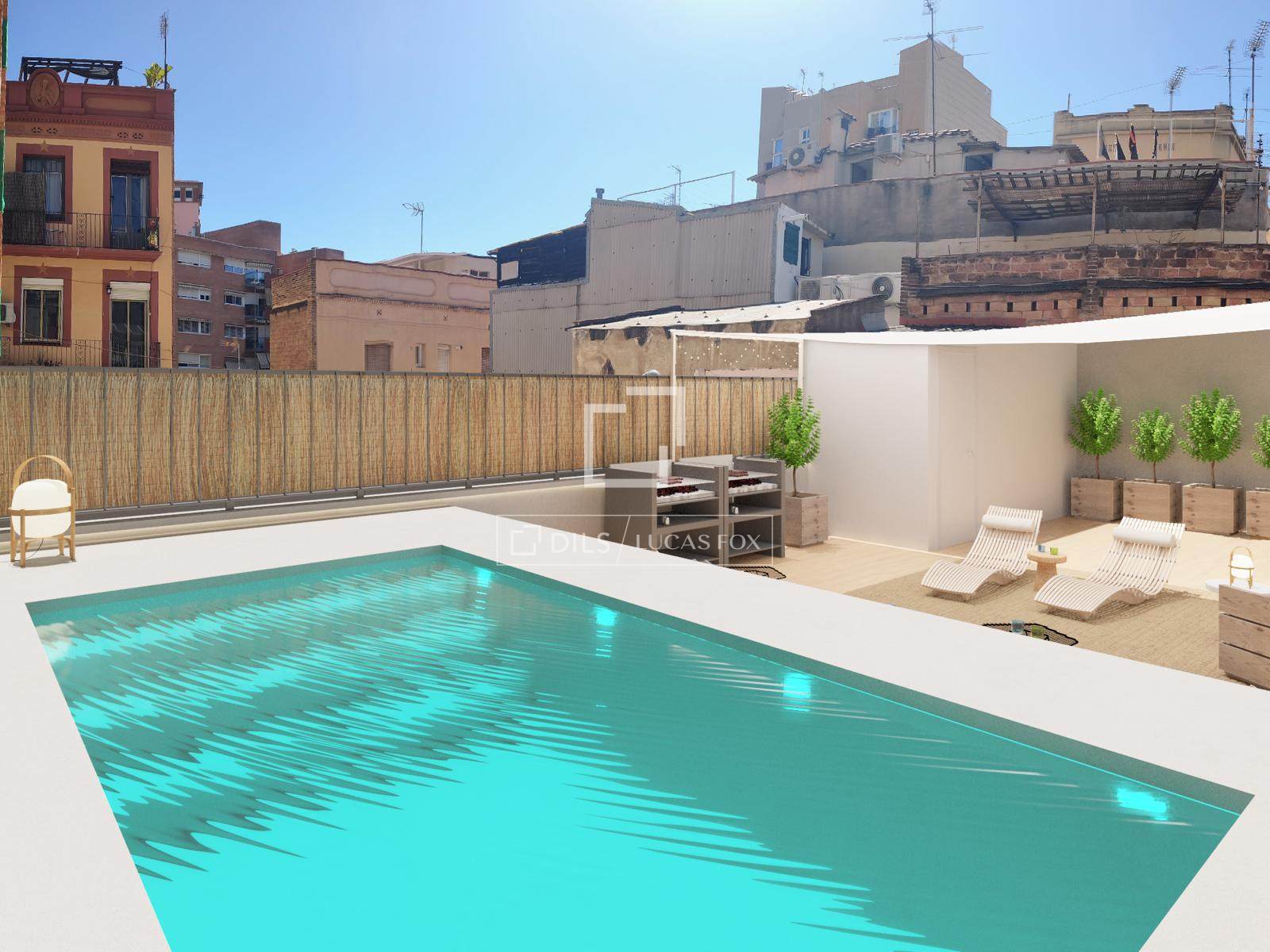 Dzīvoklis Barcelona, Spānijā 2 istabas, 80 m2 Nr. 150478