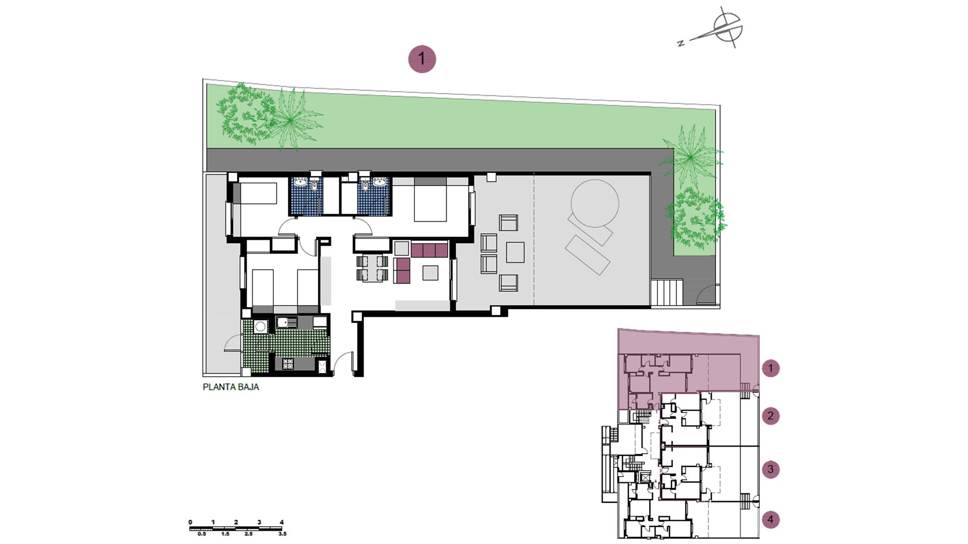 Apartament w Lago Di Como, Mil Palmeras, Alicante, Hiszpania 3 sypialnie, 73 mkw. nr 64870