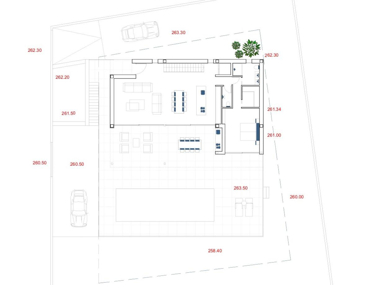 Huvila Benitachell, Alicante, Espanja 3 makuuhuonetta, 451 m2 No. 149035