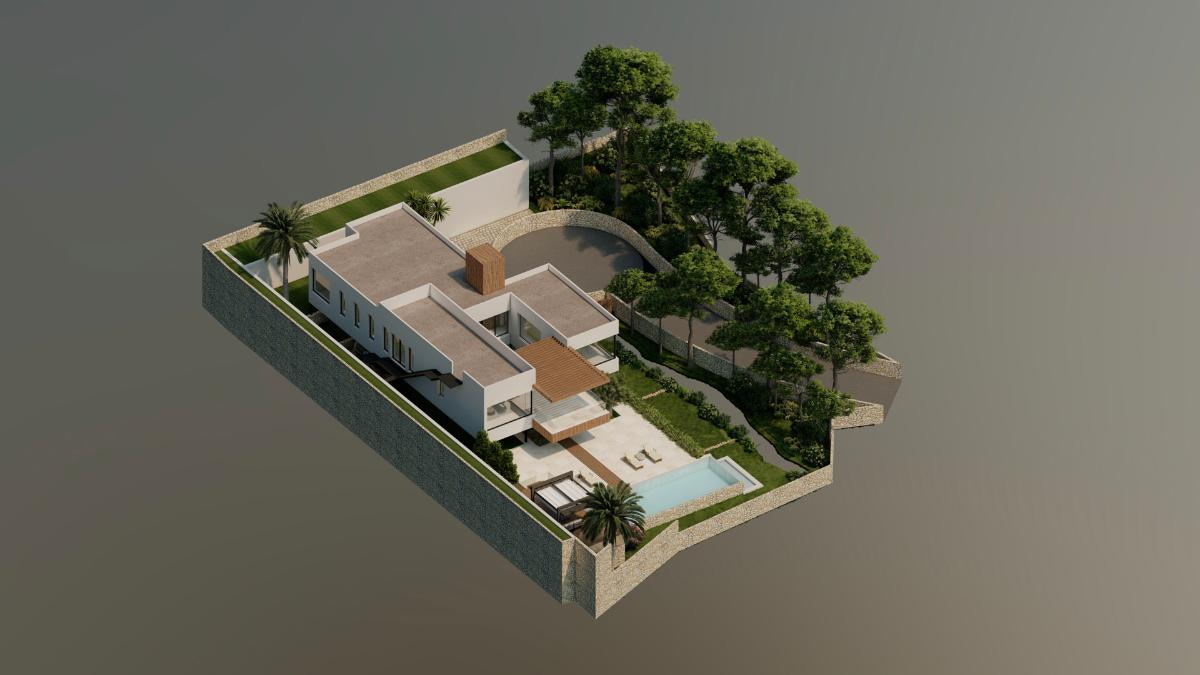 Huvila Javea, Alicante, Espanja 4 makuuhuonetta, 297 m2 No. 149038