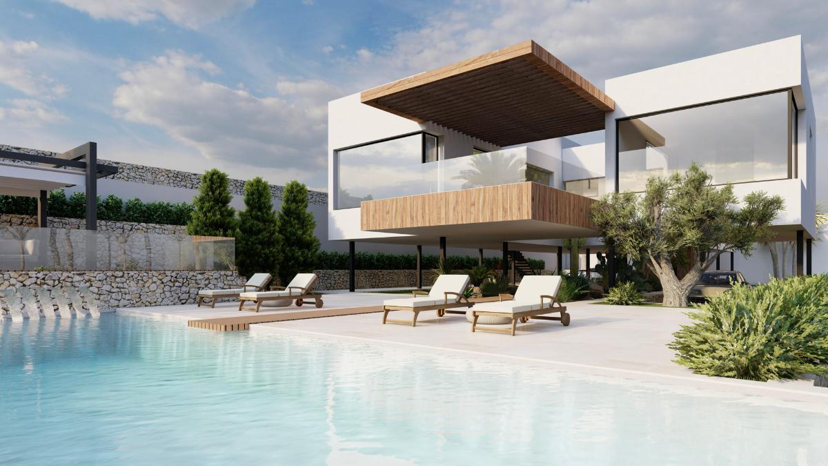Huvila Javea, Alicante, Espanja 4 makuuhuonetta, 297 m2 No. 149038