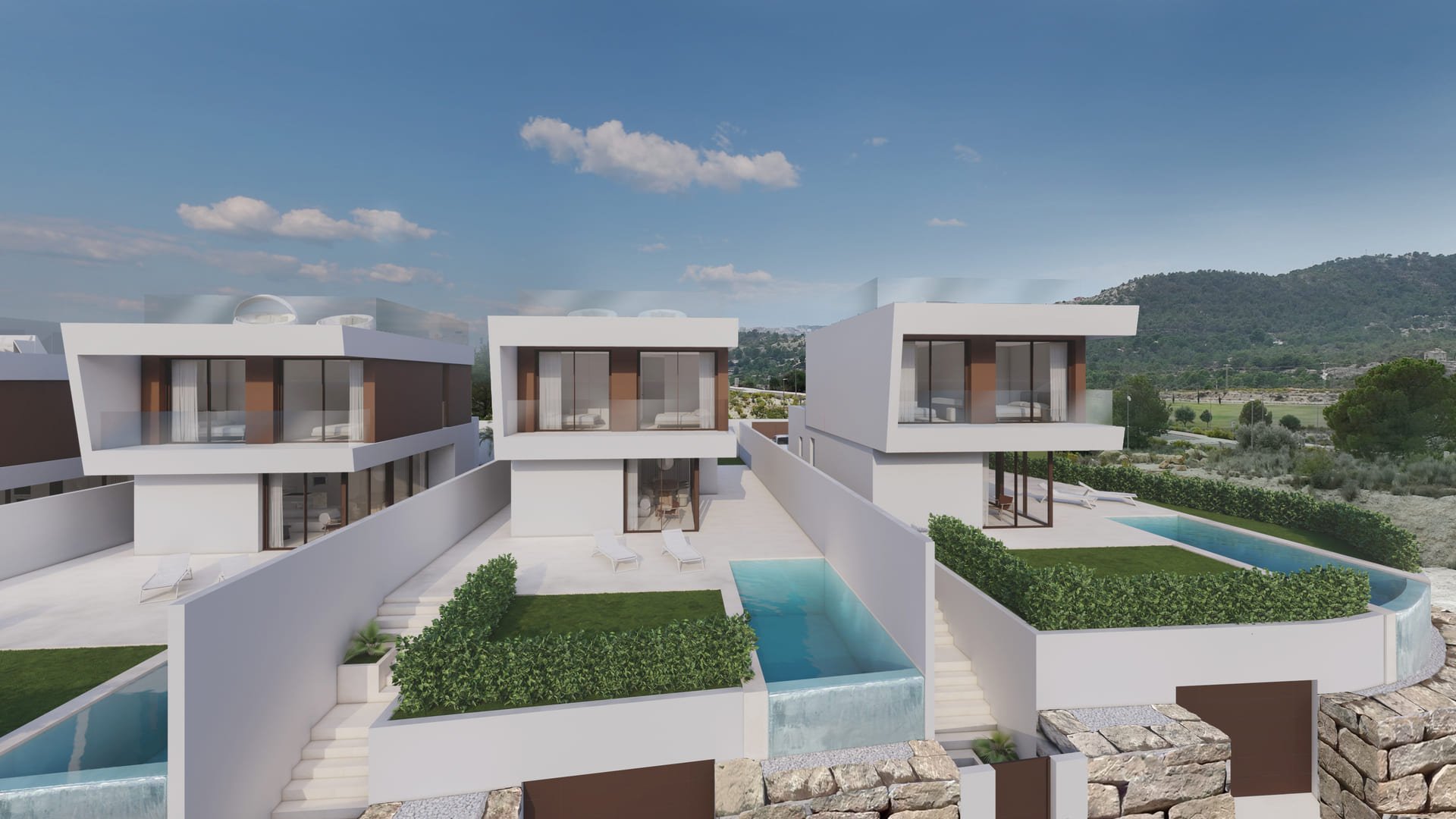 Villa à Finestrat, Alicante, Espagne 3 chambres, 141 m2 No. 188818