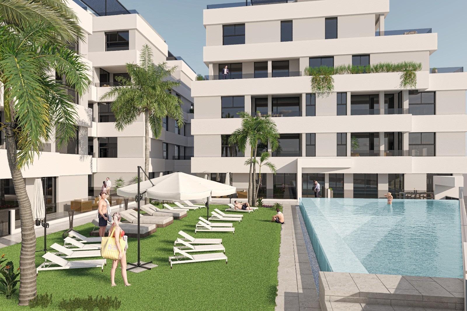 Huoneisto San Pedro del Pinatar, Murcia, Espanja 2 makuuhuonetta, 76 m2 No. 111382