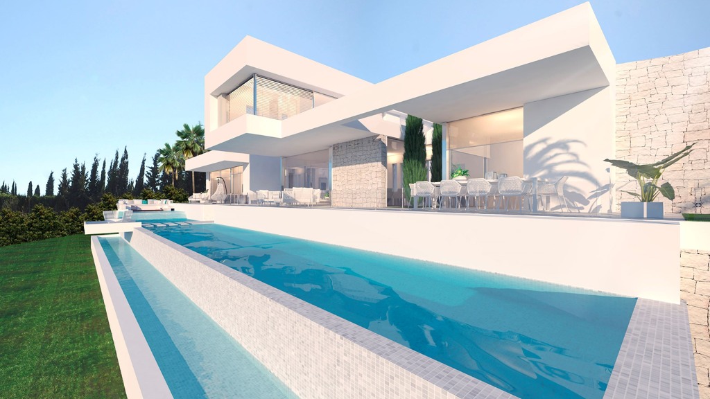 Villa en Málaga, España 4 dormitorios, 464 m2 No. 166069