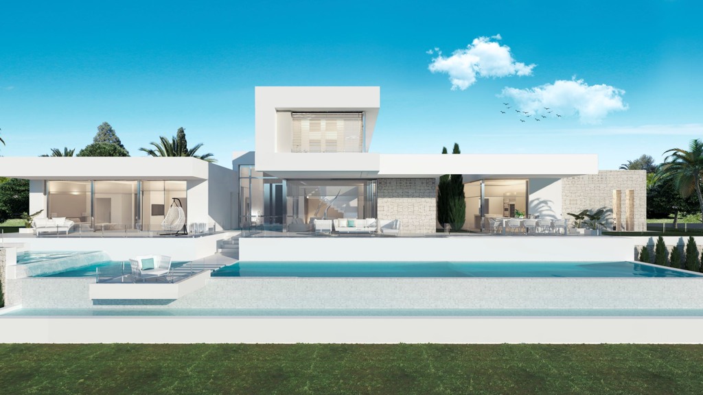 Villa en Málaga, España 4 dormitorios, 464 m2 No. 166069