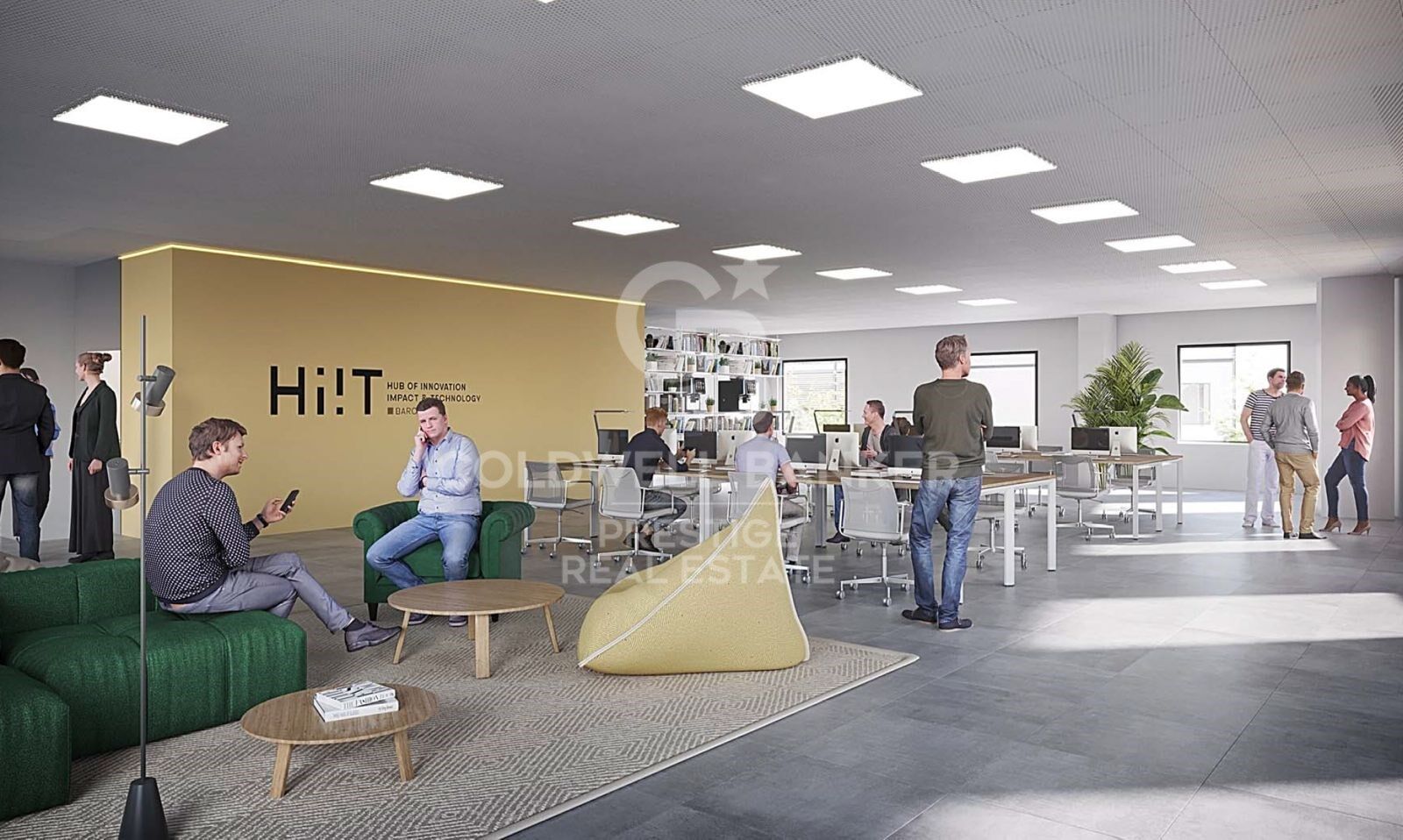 Office in Barcelona, Spain 1800 sq.m. No. 160515