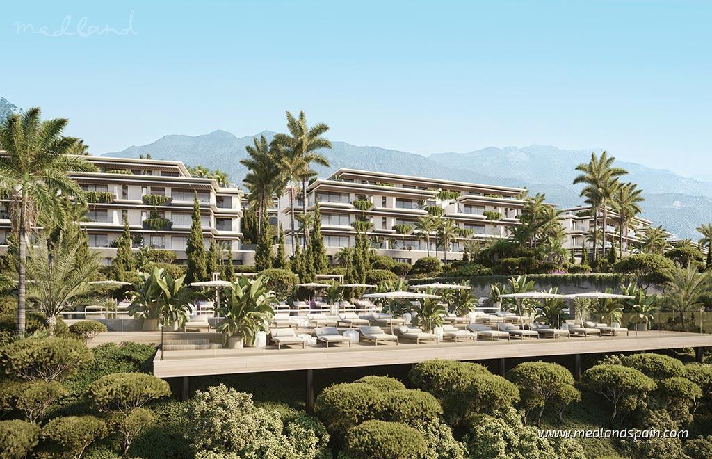 Lägenhet i Mijas, Malaga, Spanien 2 sovrum, 143 kvm. Nr. 149816