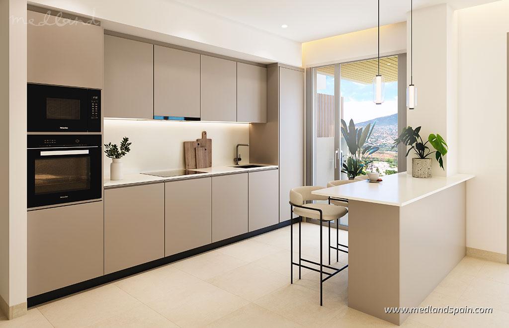 Dzīvoklis Mijas Costa, Malaga, Spānijā 2 istabas, 107 m2 Nr. 149815