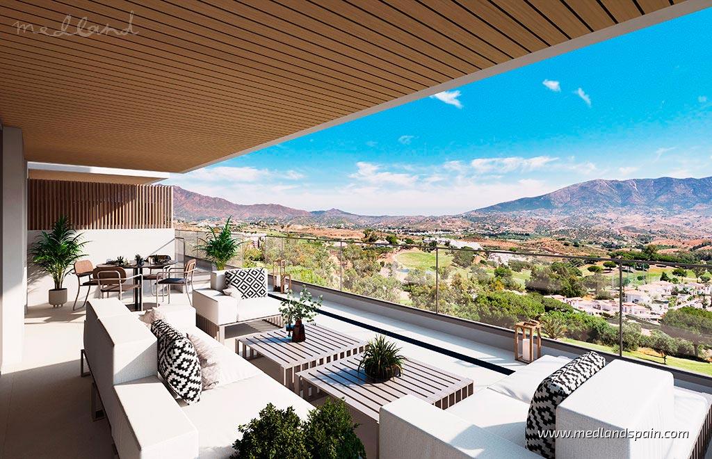 Dzīvoklis Mijas Costa, Malaga, Spānijā 2 istabas, 107 m2 Nr. 149815