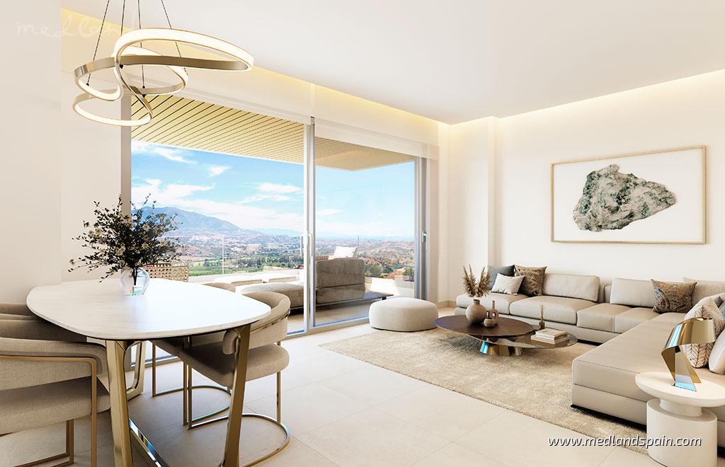 Dzīvoklis Mijas Costa, Malaga, Spānijā 2 istabas, 107 m2 Nr. 149815