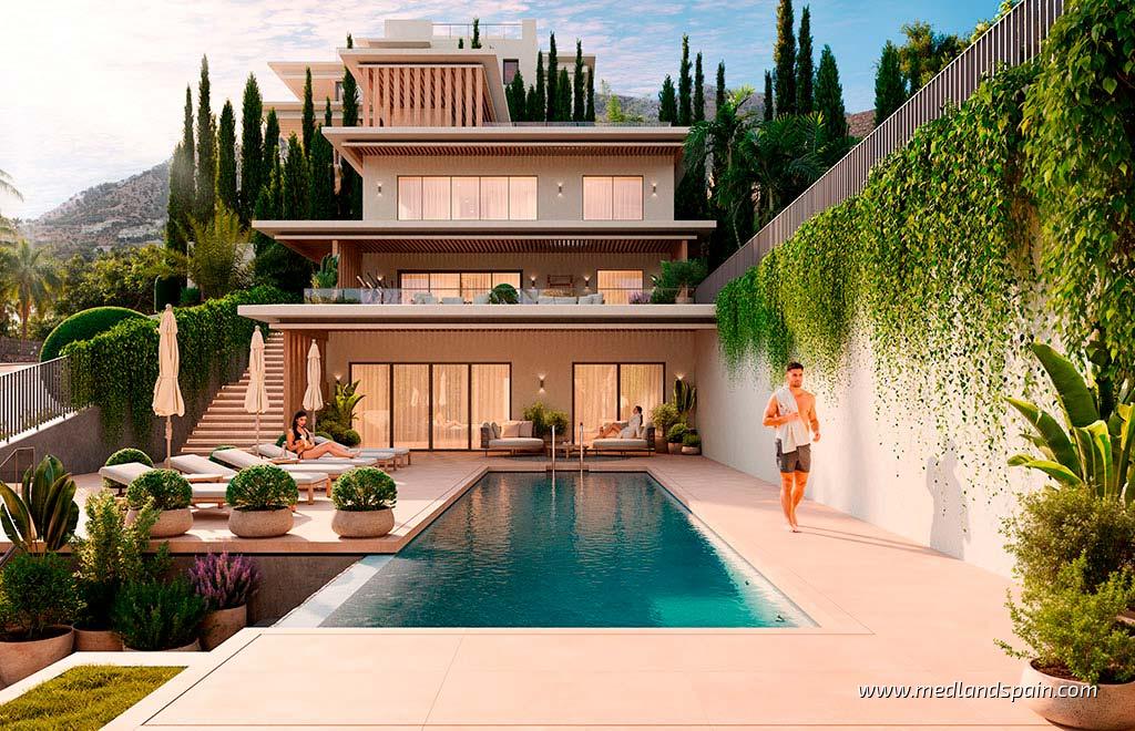 Apartamento en Mijas, Málaga, España 3 dormitorios, 128 m2 No. 149819