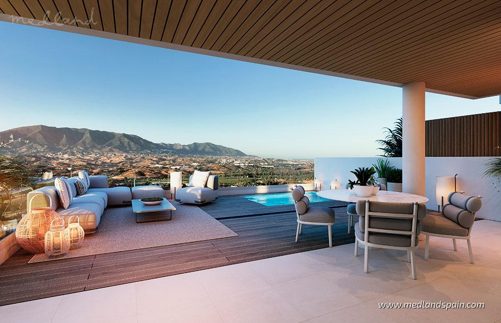 Dzīvoklis Mijas Costa, Malaga, Spānijā 3 istabas, 131 m2 Nr. 149814