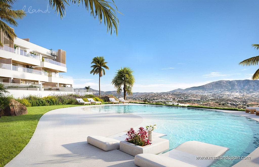 Dzīvoklis Mijas Costa, Malaga, Spānijā 3 istabas, 131 m2 Nr. 149814