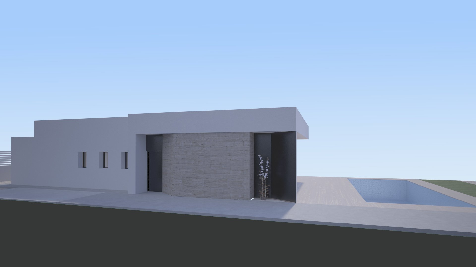 Villa a Aspe, Alicante, Spagna 3 camere da letto, 154 mq. N° 163184