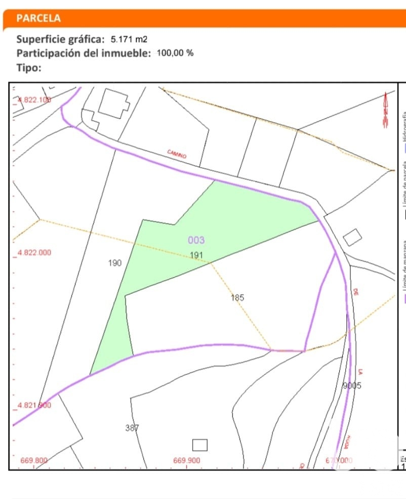 Działka w Tapia de Casariego, Asturias, Hiszpania 5171 mkw. nr 186034