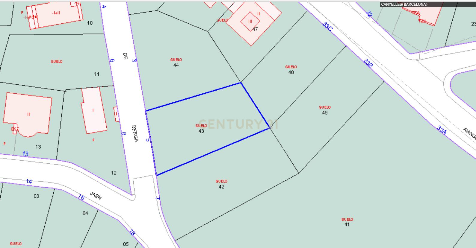 Land in Canyelles, Barcelona, Spanien Nr. 186242