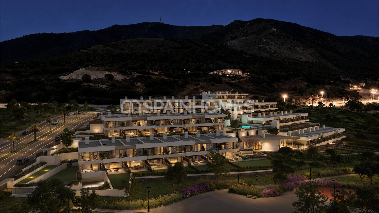 Villa i Fuengirola, Malaga, Spanien 3 sovrum, 134 kvm. Nr. 195311