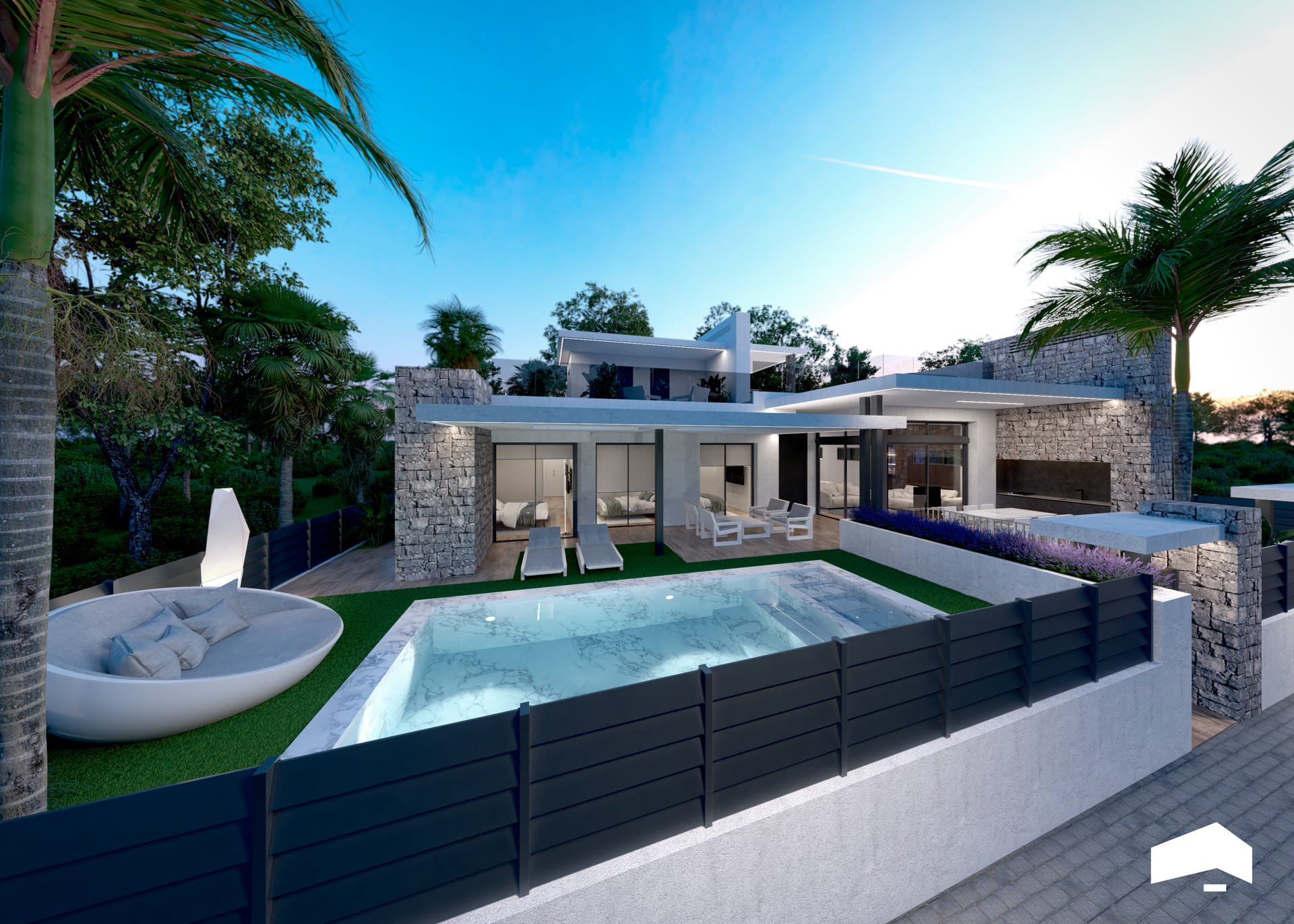 Huvila Santa Rosalia, Murcia, Espanja 3 makuuhuonetta, 321 m2 No. 193811
