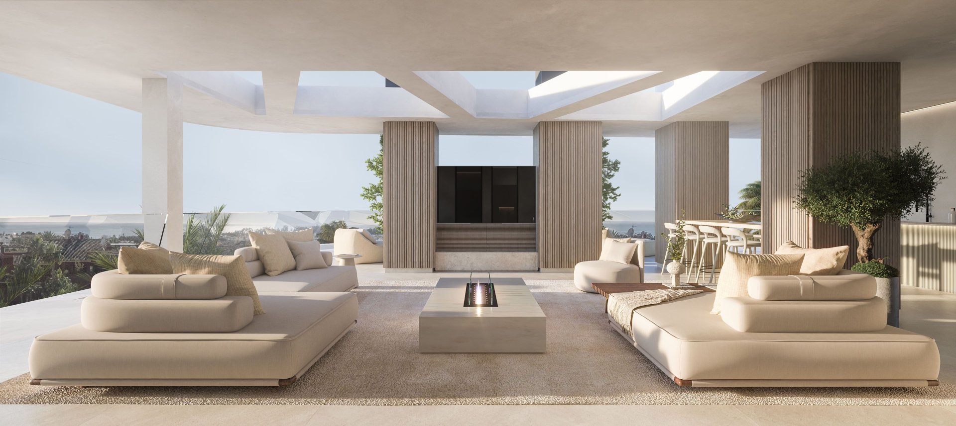 Bungalow en Estepona, Málaga, España 3 dormitorios, 178 m2 No. 195222