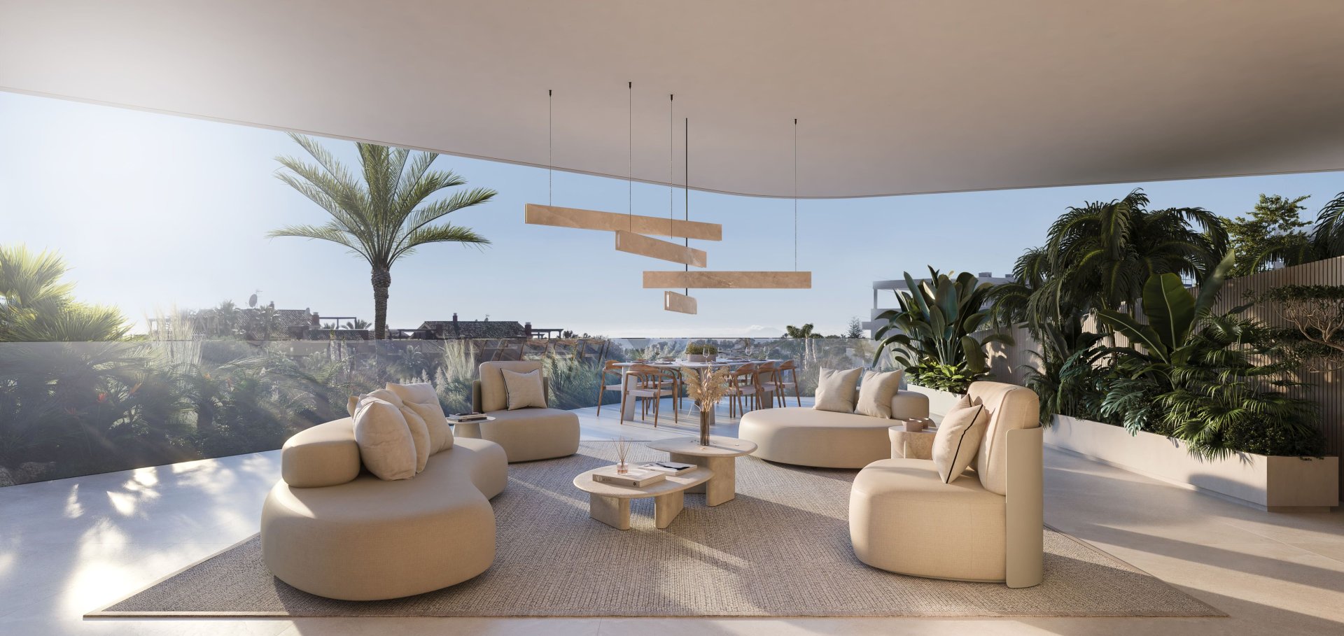 Bungalow en Estepona, Málaga, España 3 dormitorios, 178 m2 No. 195222