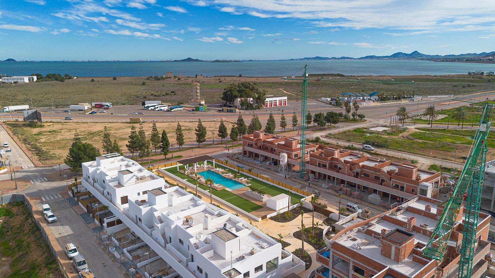 Penthäuser in Los Alcazares, Murcia, Spanien 3 Schlafzimmer, 85 m2 Nr. 170545