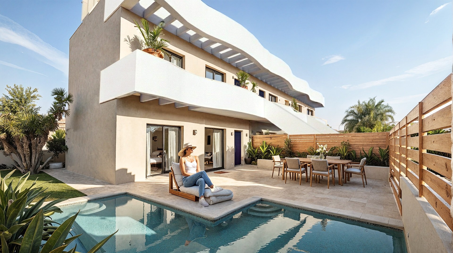 Bungalow in Pilar de la Horadada, Alicante, Spain 3 bedrooms, 101 sq.m. No. 179795