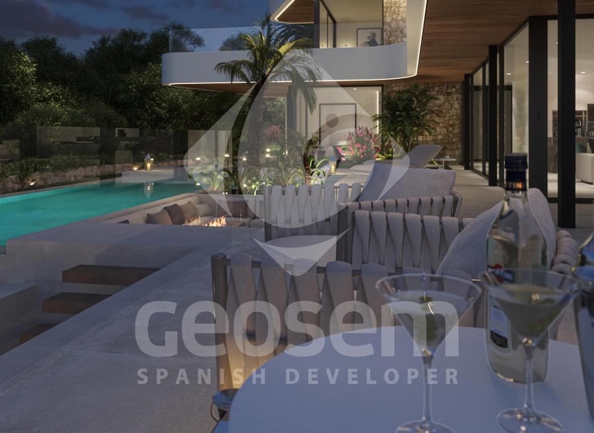 Villa i Benitachell, Alicante, Spanien 4 sovrum, 387 kvm. Nr. 80682