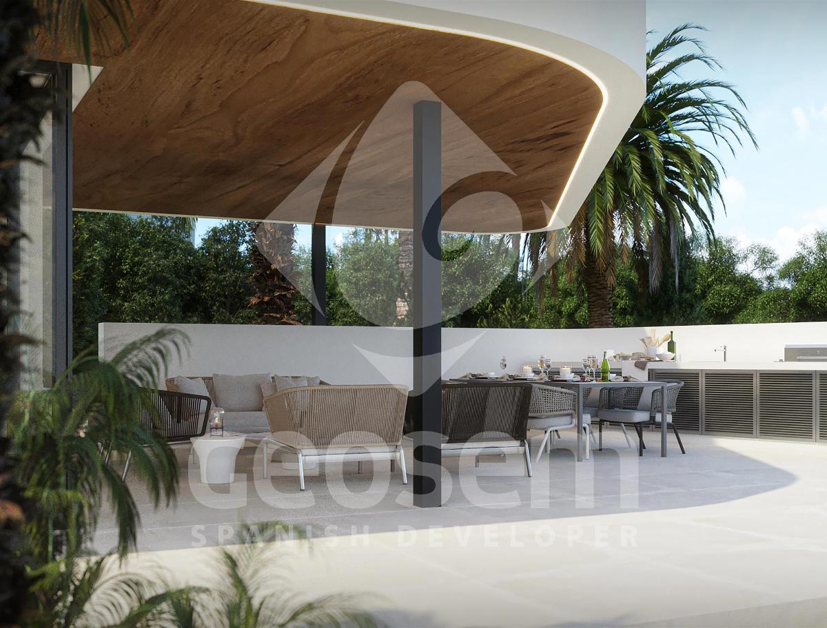 Villa i Benitachell, Alicante, Spanien 4 sovrum, 387 kvm. Nr. 80682
