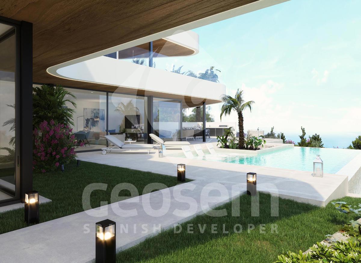 Villa i Benitachell, Alicante, Spanien 4 sovrum, 387 kvm. Nr. 80682