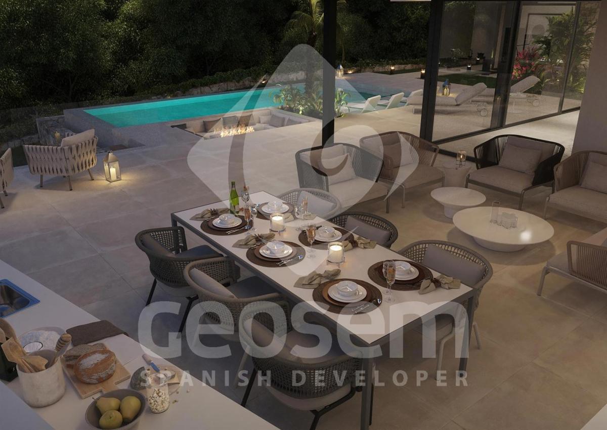 Villa i Benitachell, Alicante, Spanien 4 sovrum, 387 kvm. Nr. 80682