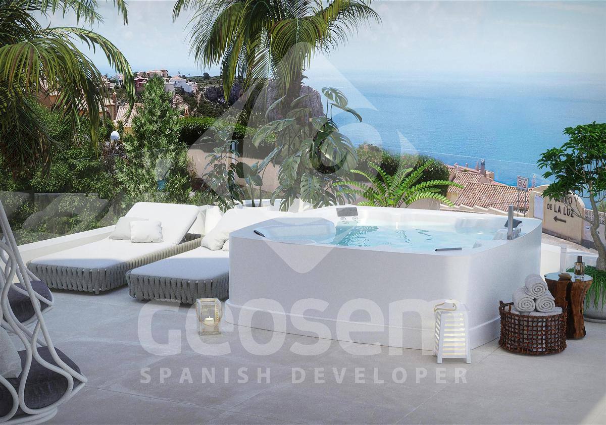 Villa i Benitachell, Alicante, Spanien 4 sovrum, 387 kvm. Nr. 80682