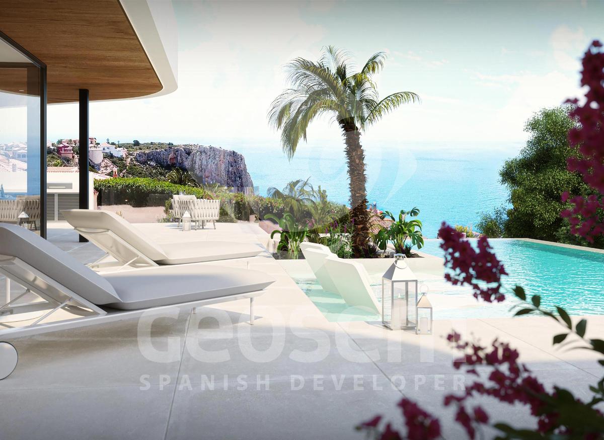 Villa i Benitachell, Alicante, Spanien 4 sovrum, 387 kvm. Nr. 80682