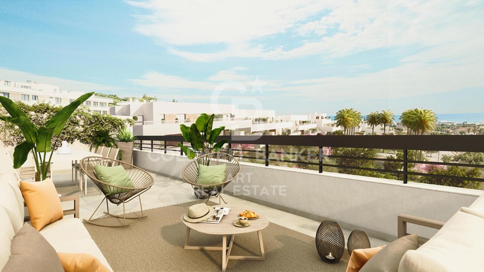 Appartamento a Estepona, Malaga, Spagna 3 camere da letto, 130 mq. N° 158764