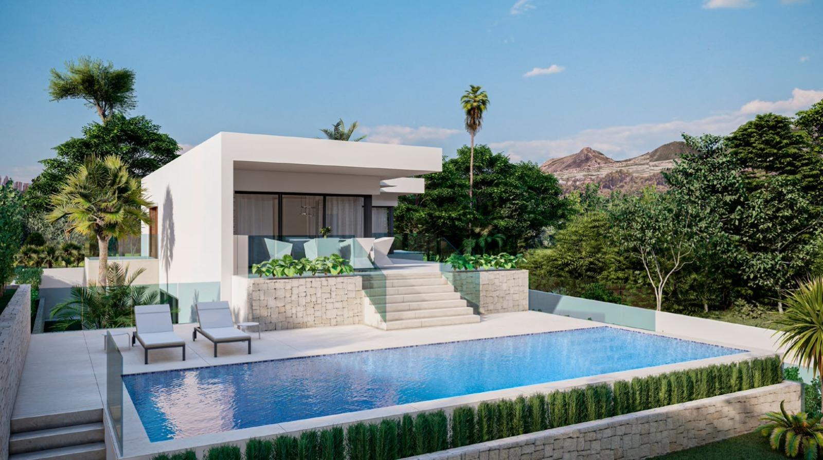 Willa w Albir, Alicante, Hiszpania 4 sypialnie, 377.85 mkw. nr 165669