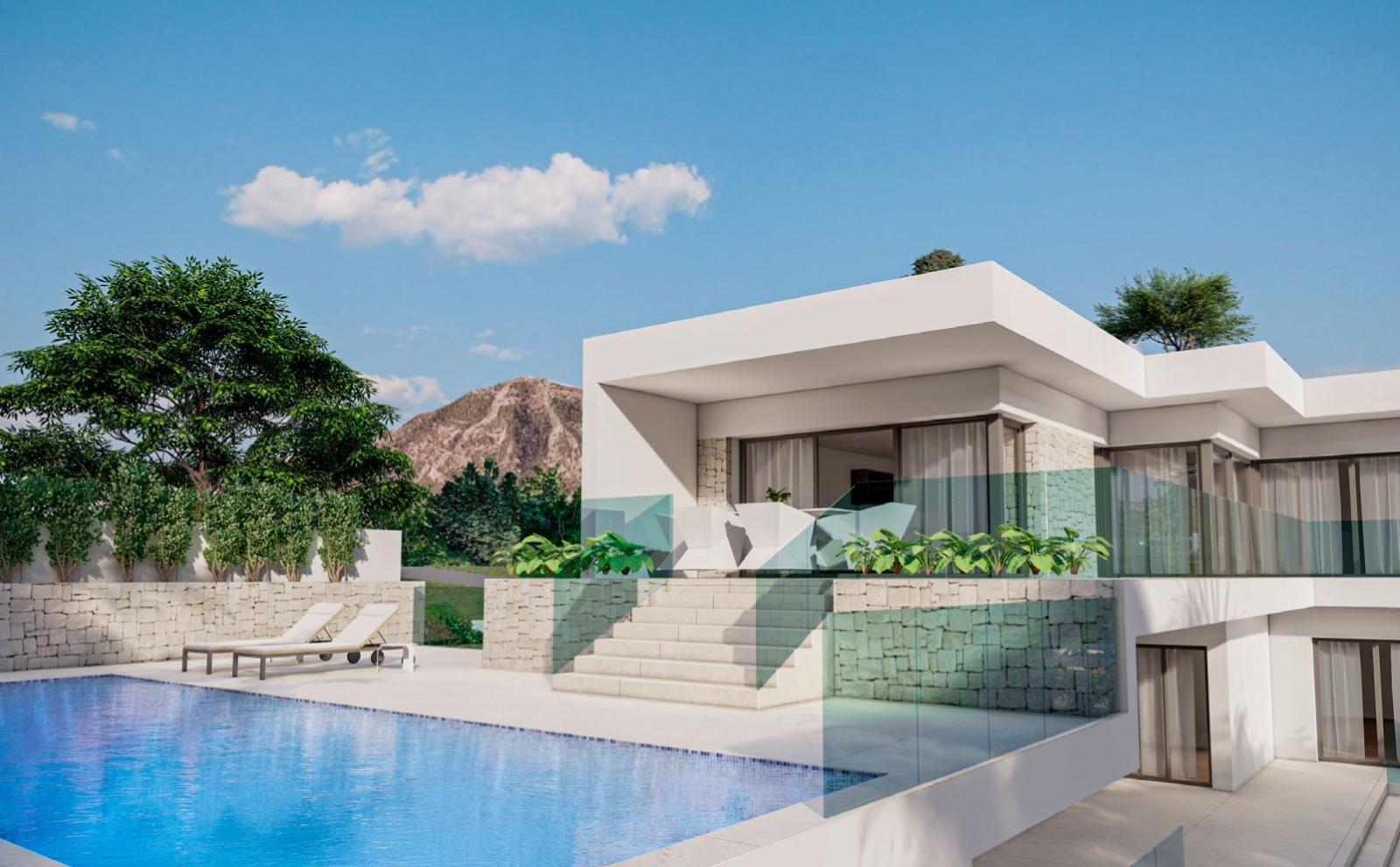 Willa w Albir, Alicante, Hiszpania 4 sypialnie, 377.85 mkw. nr 165669