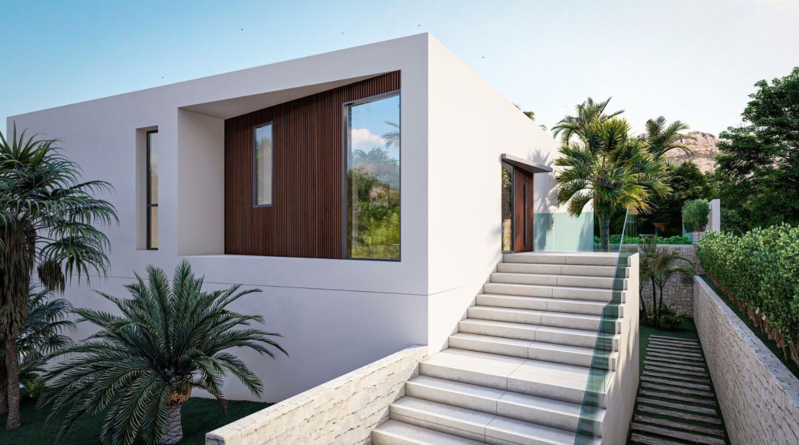 Willa w Albir, Alicante, Hiszpania 4 sypialnie, 377.85 mkw. nr 165669