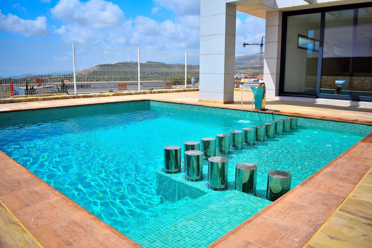 Villa à Finestrat, Alicante, Espagne 4 chambres, 206 m2 No. 75783