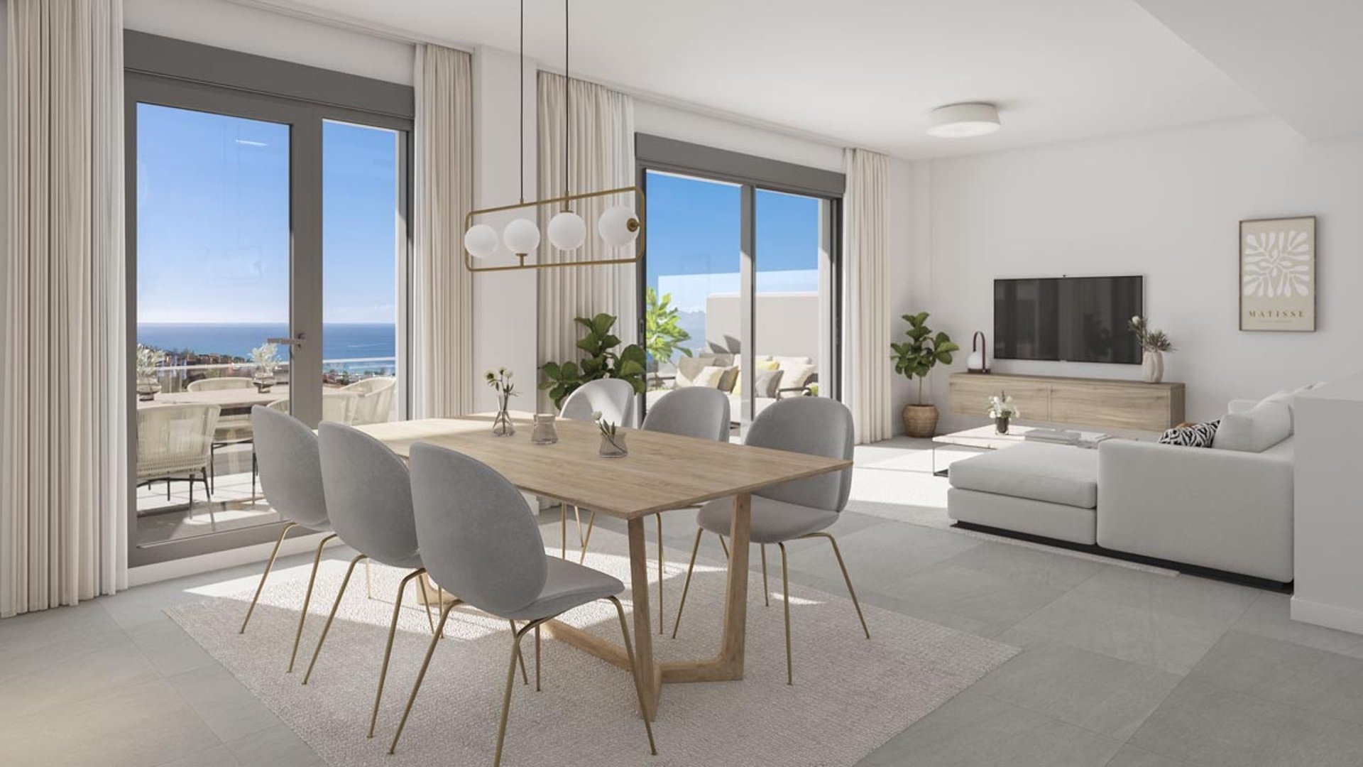 Huoneisto Blue Marine, Manilva, Malaga, Espanja 4 makuuhuonetta, 162.9 m2 No. 69624