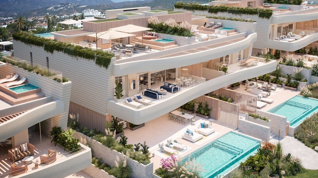 Appartamento a Marbella, Malaga, Spagna 3 camere da letto, 483.98 mq. N° 107251